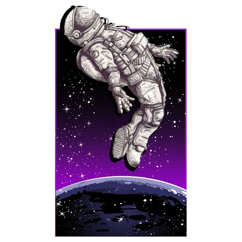 marche dans l'espace