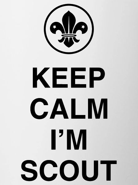 Keep Calm I'm Scout