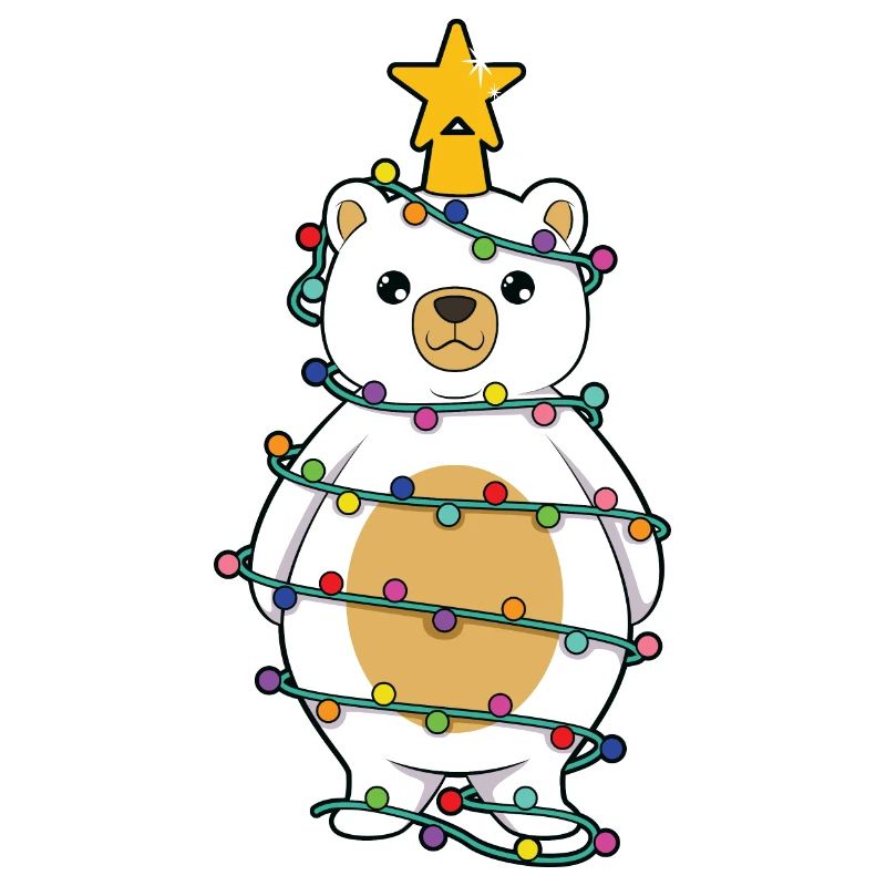 Polar Bear Christmas Tree