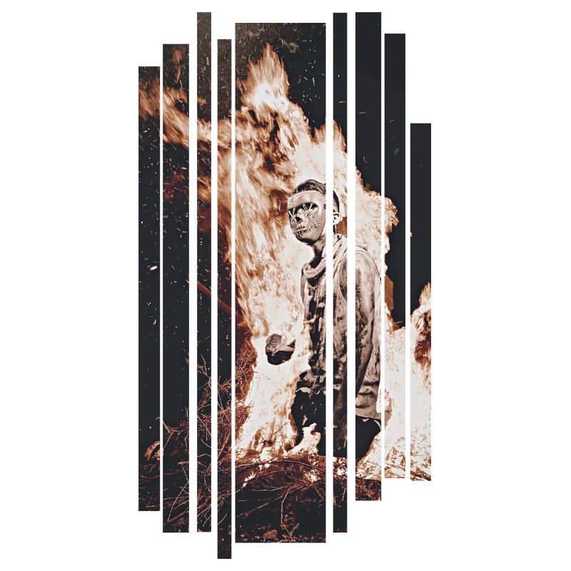 Heartless Evil on fire