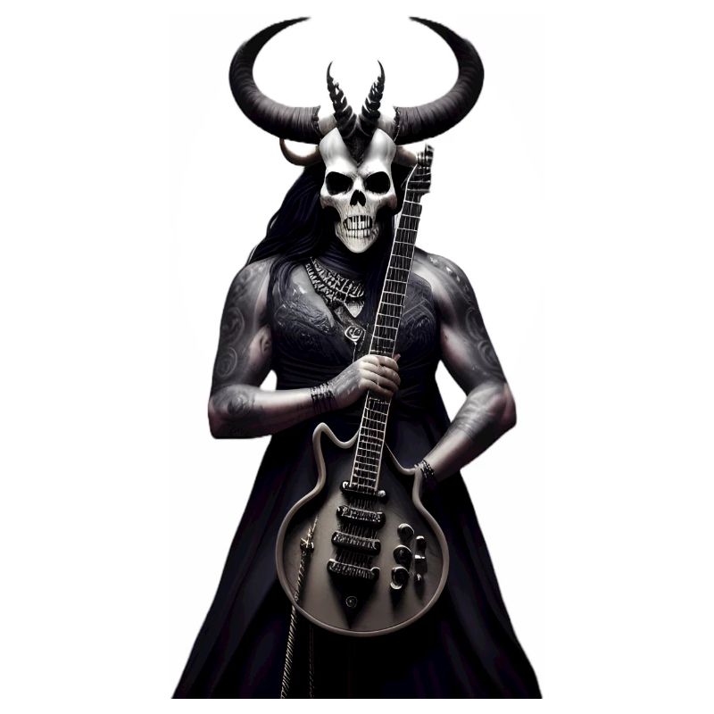 Dämon mit Gitarre, Heavy Metal