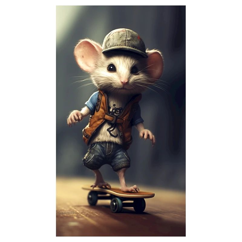 Souris de skate