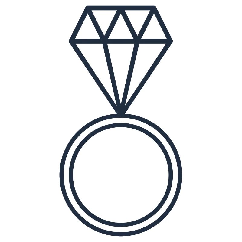 Ring with diamond