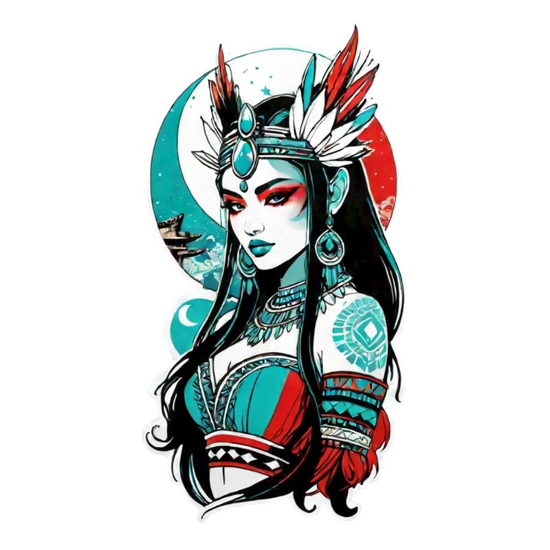 princesse indienne - aztek