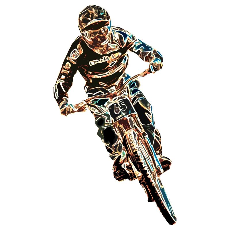 Downhill mountain biking