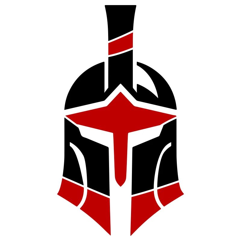 Spartaner Helm Logo Gladiator