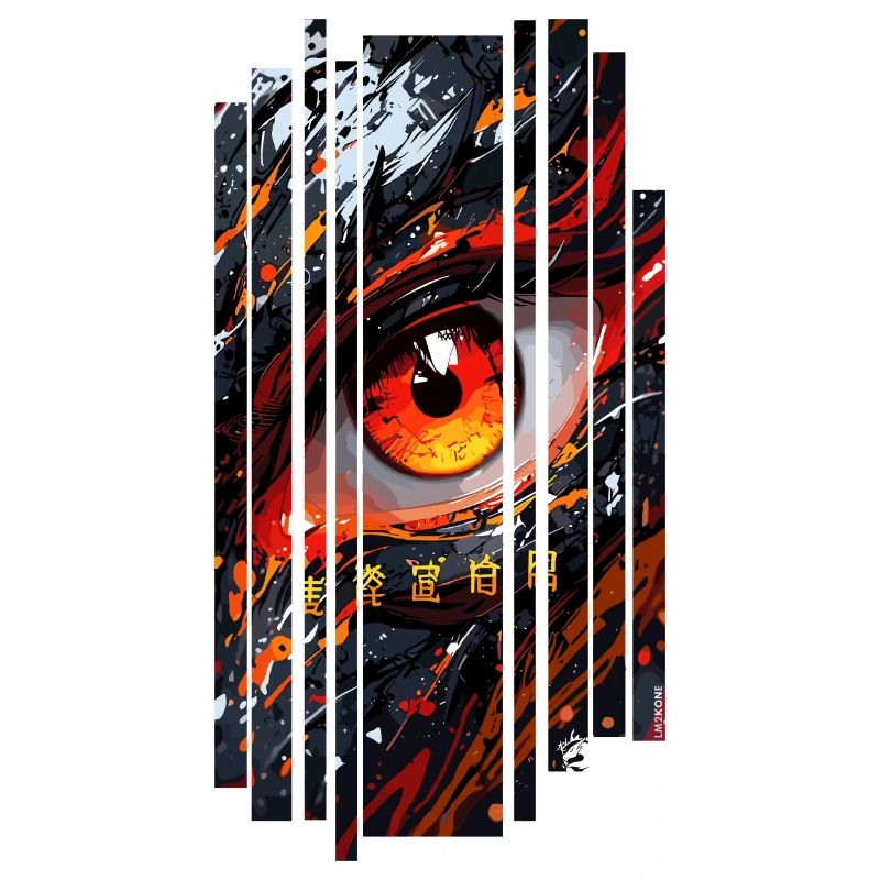 Cyborg Eyes Drachenmädchen