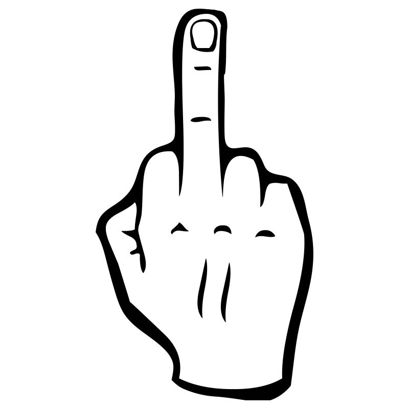 Mittelfinger