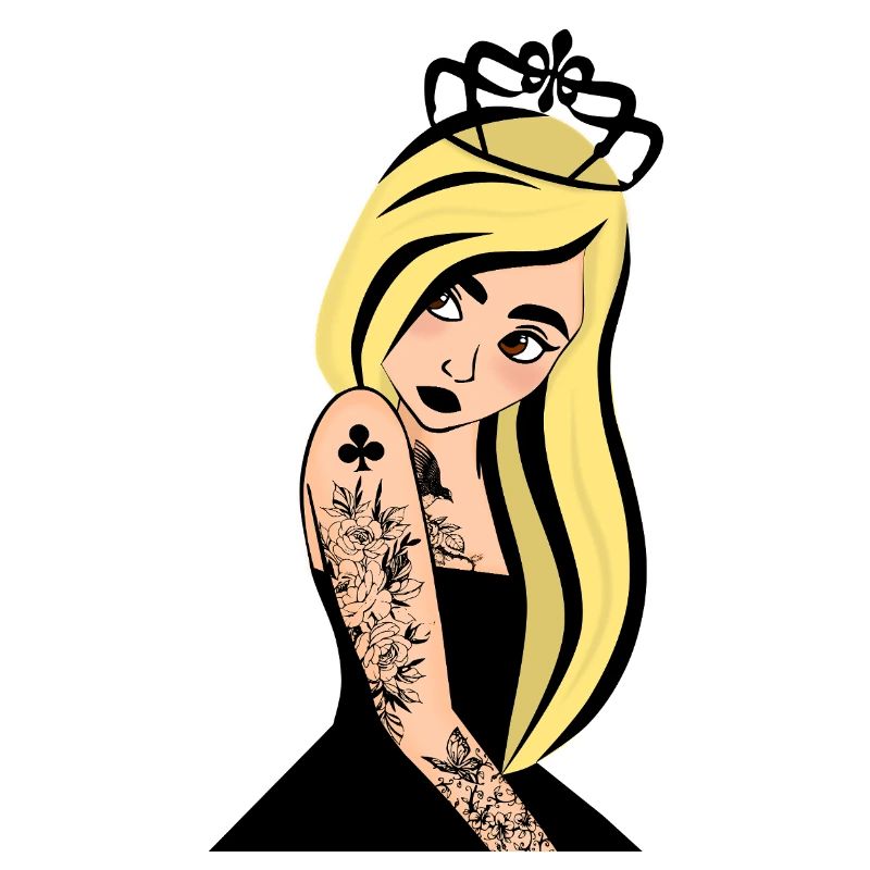 Dame de Trefle Punk