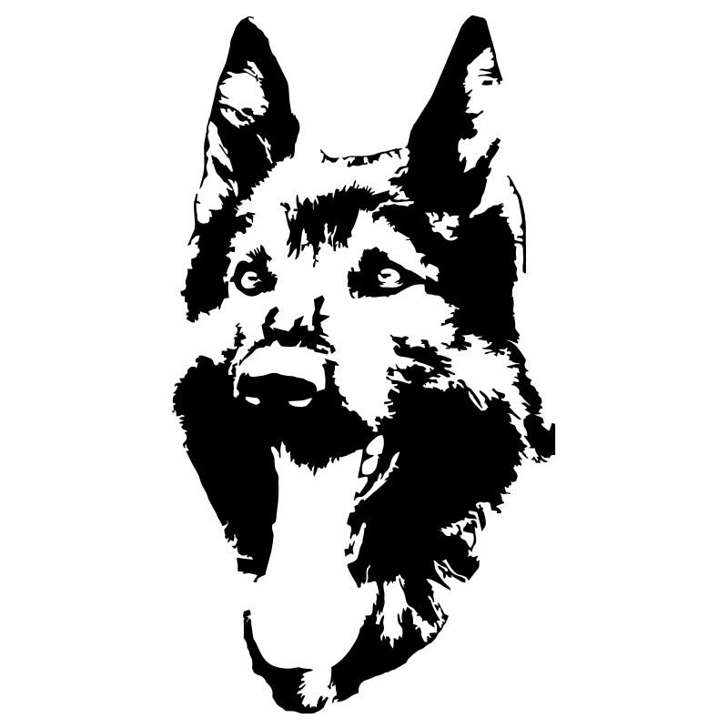 Deutscher Schäferhund Kopf