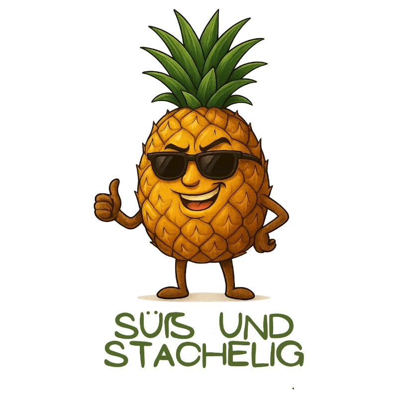 Pineapple with style: Sus and prickly
