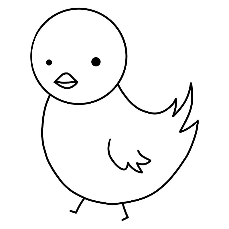 Bande dessinée de poussin