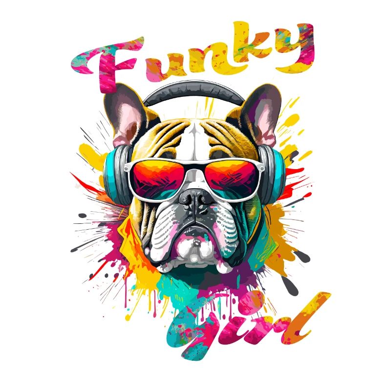 Funky Bulldogge Mädchen