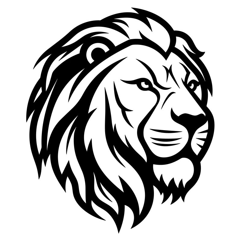 Tête de lion
