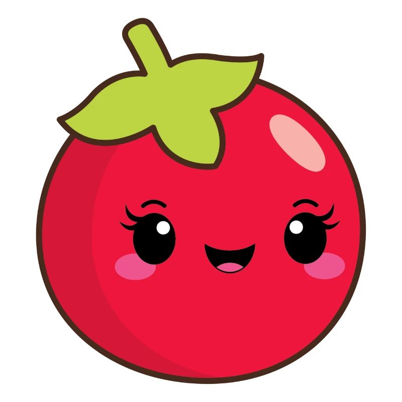 Cute tomato