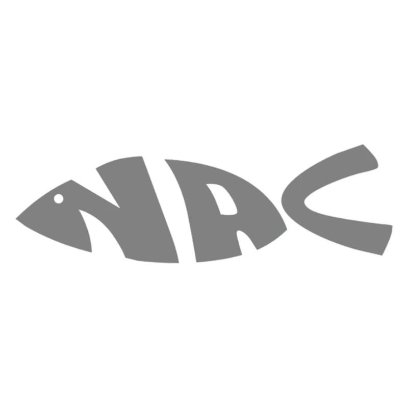 Poisson nache en gris