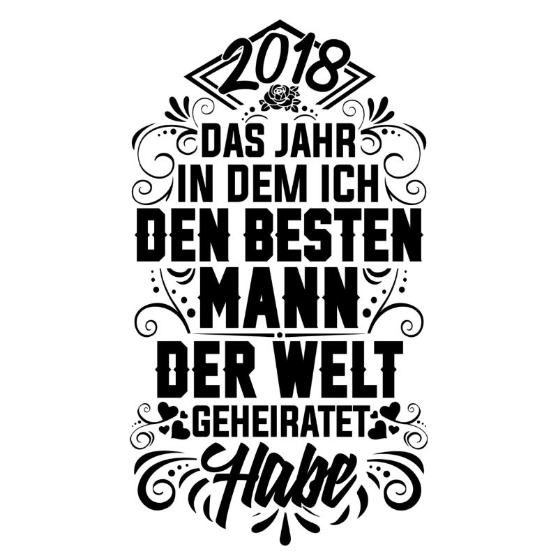 Hochzeit 2018 - Bester Mann Geschenk