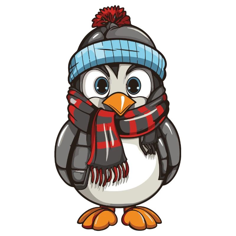 Pingouin Comic Hiver