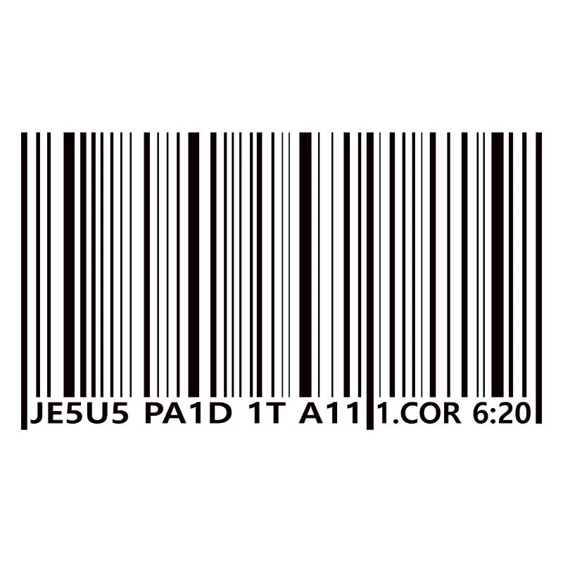 Jésus a tout payé / Code-barres / 1 Corinthiens 6:20