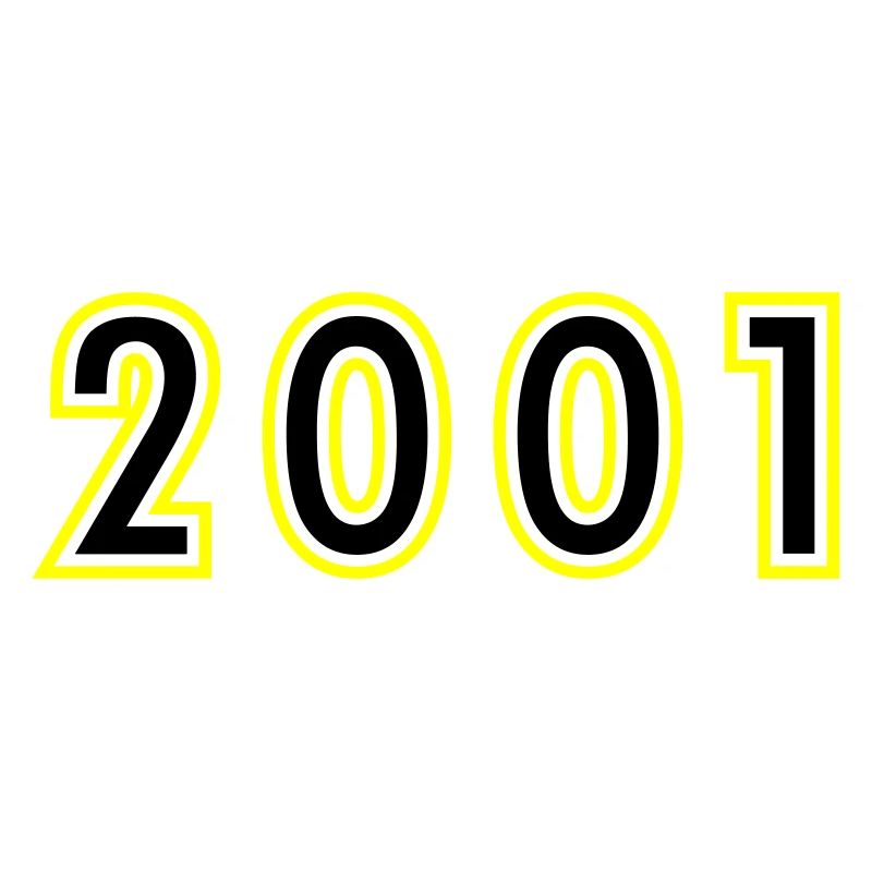 2001 Year Birthday