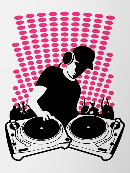 DJ turntables