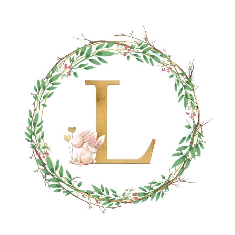 Customizable Monogram L