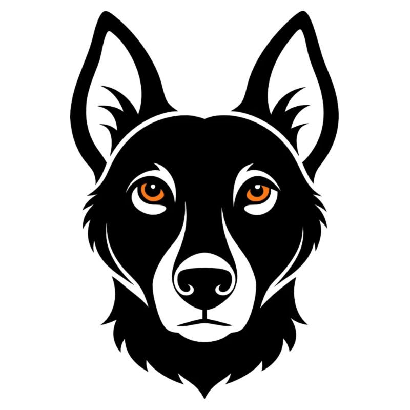 Hundeblick in Bernstein