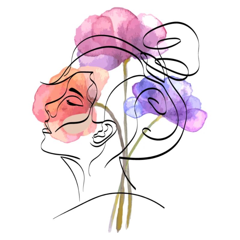 Blumenfrau