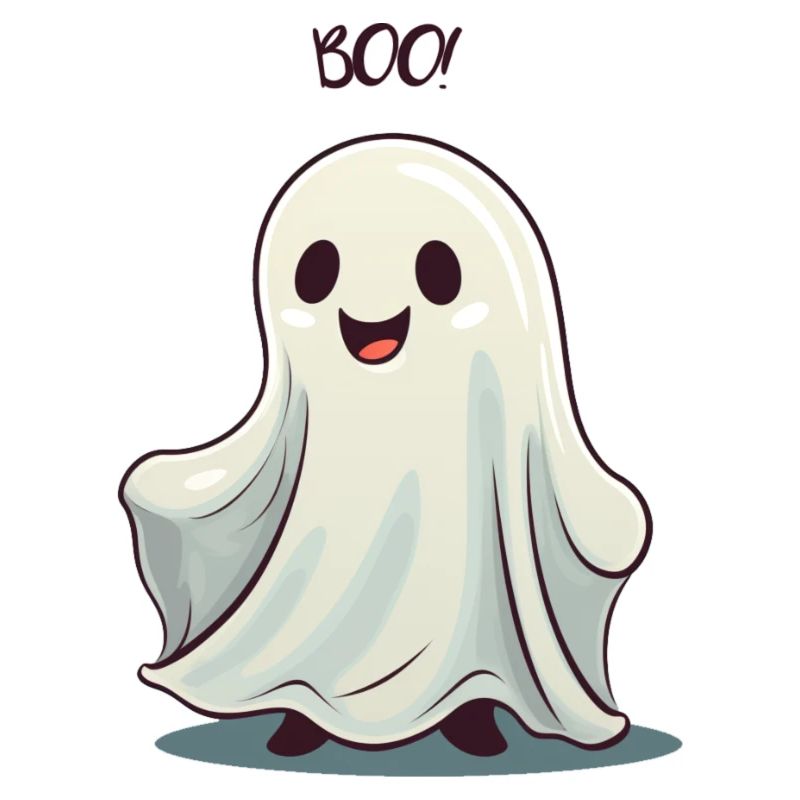 Halloween Ghost Ghost Autumn Design