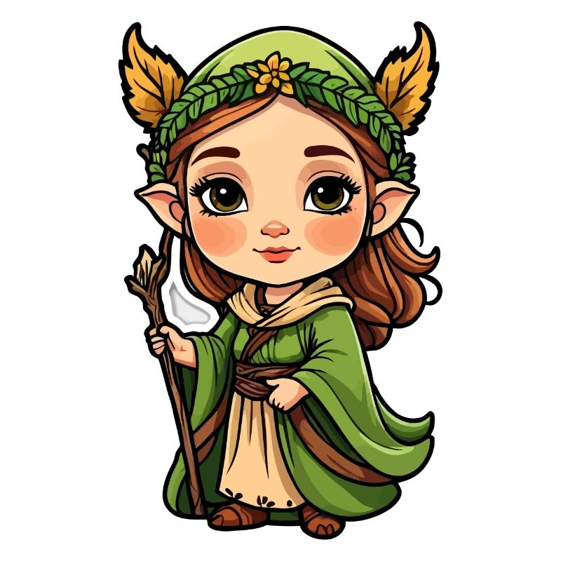 Druide Druide Fantasy Illustration