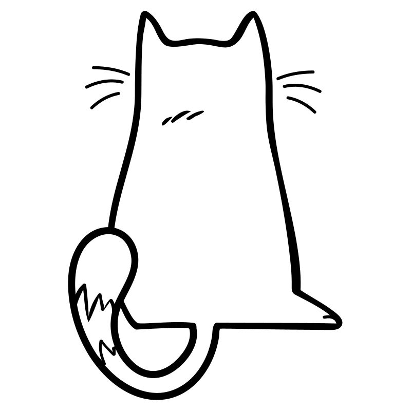 Katze Nein Katzenliebhaber Nö Geschenk Cat NO