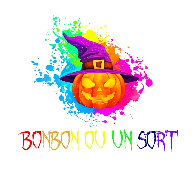 Halloween Bonbon ou sort Geschenkidee
