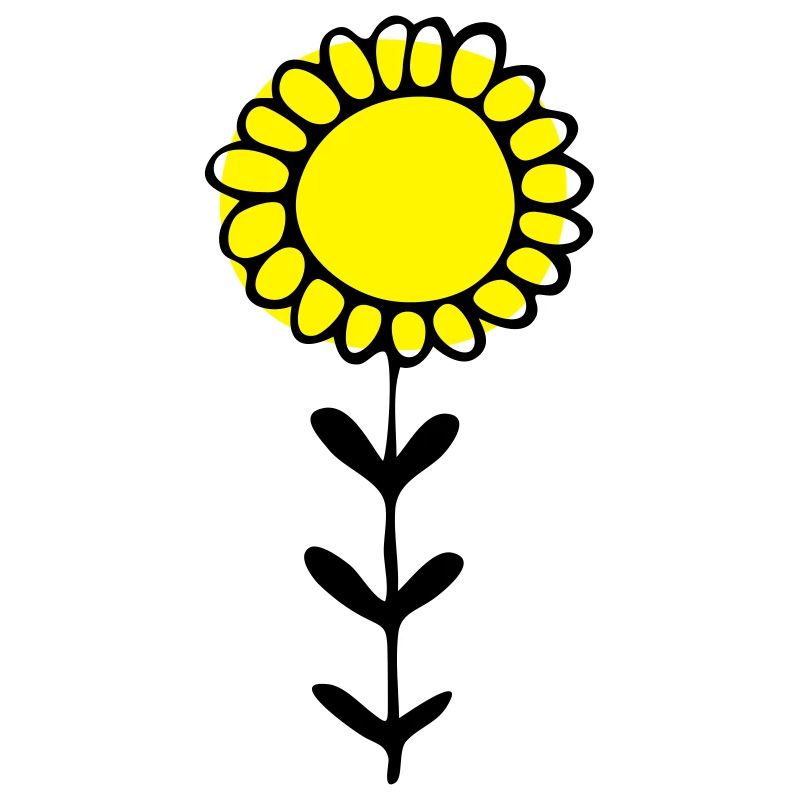 Sonnenblume Illustration