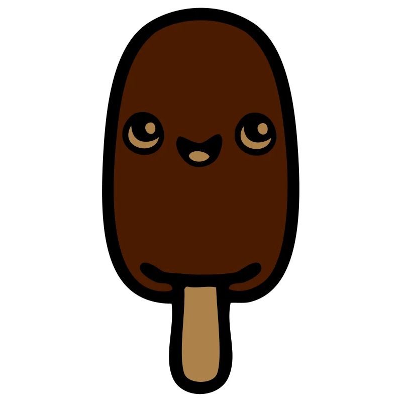 Eis Schokolade Stick kawaii süßes Kind lecker