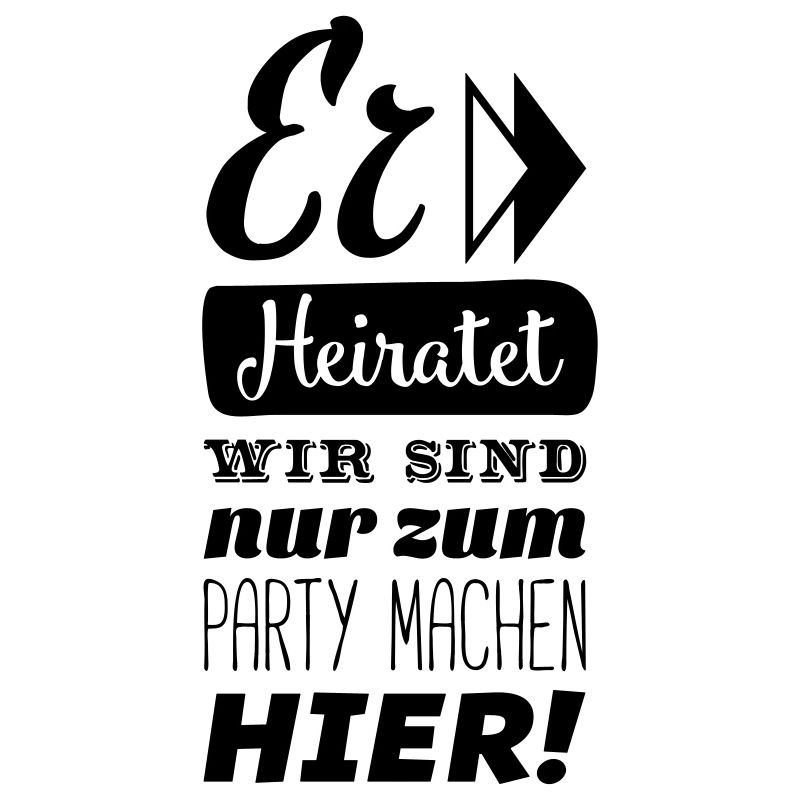 er heiratet wir hier