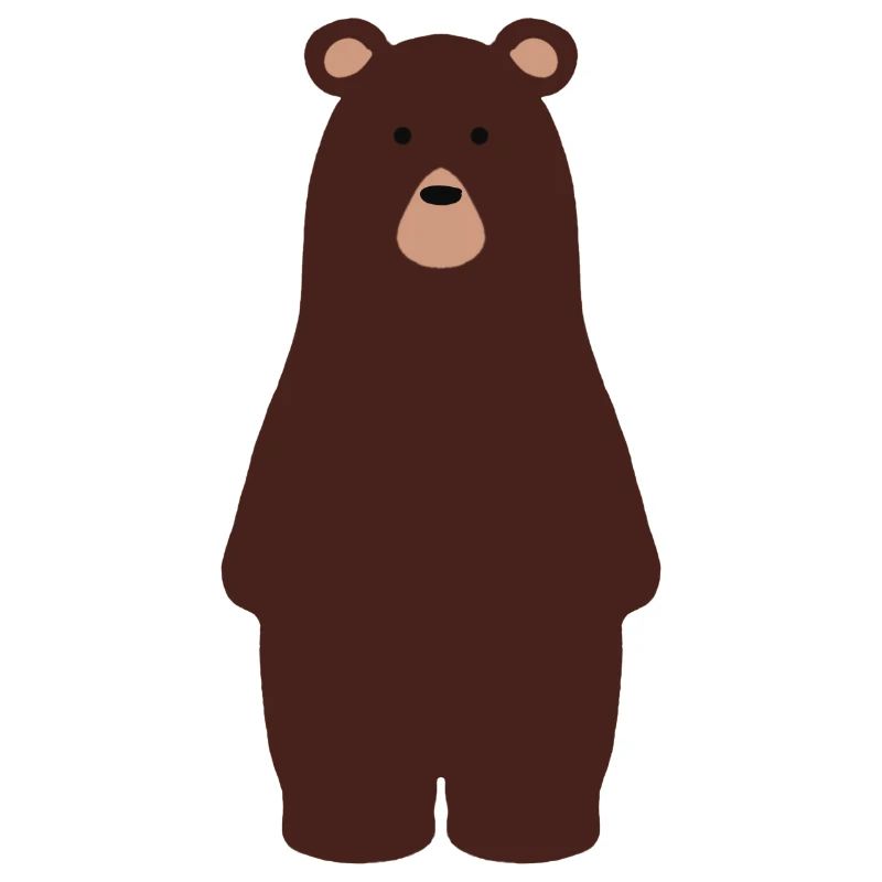Brauner süßer Bär