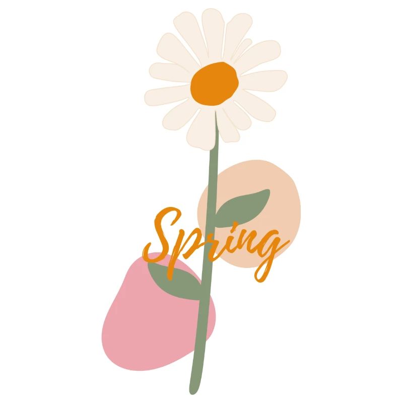 Belle conception de printemps de fleurs