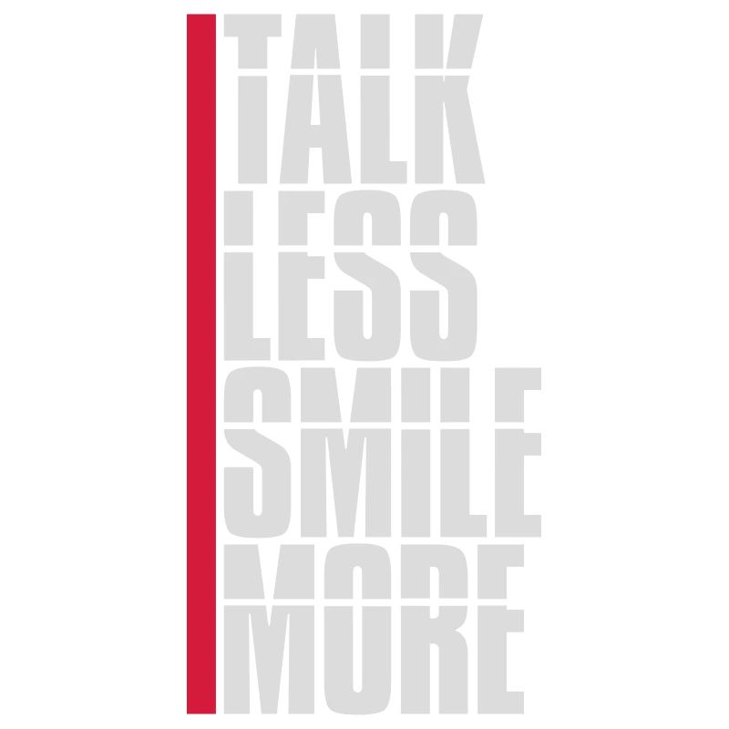 parler moins sourire plus