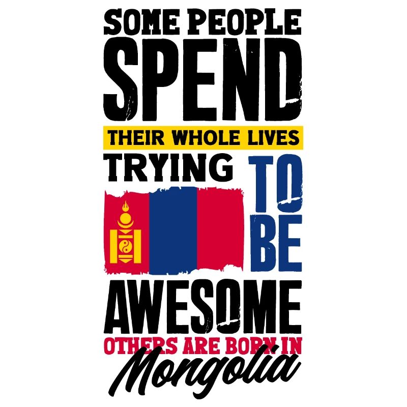 Mongolie Mongolie Citation du drapeau mongol