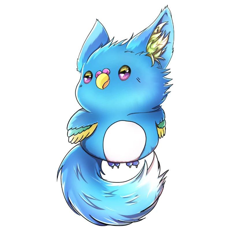 Blaue Lupifowls