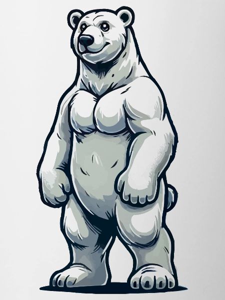 Ours blanc