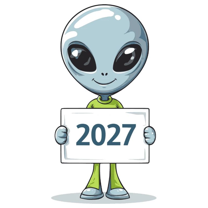 Petit extraterrestre bleu