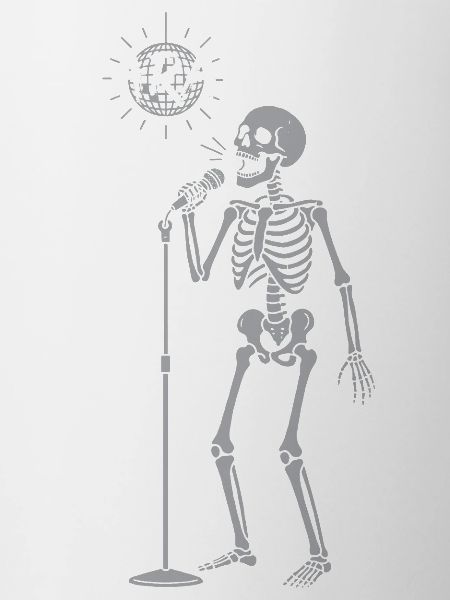 Karaoke-Skelett