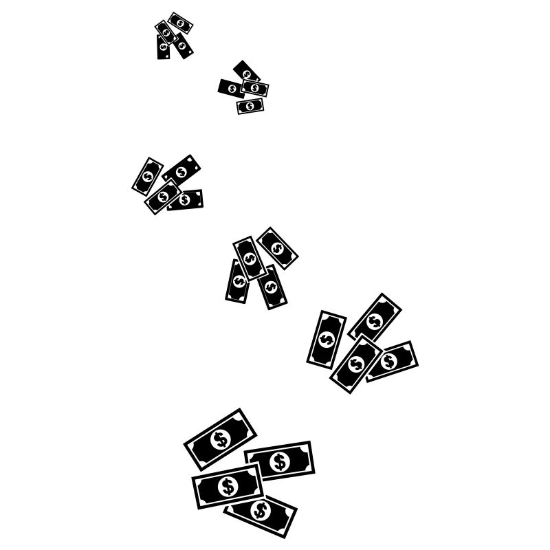 Symbole d’argent liquide