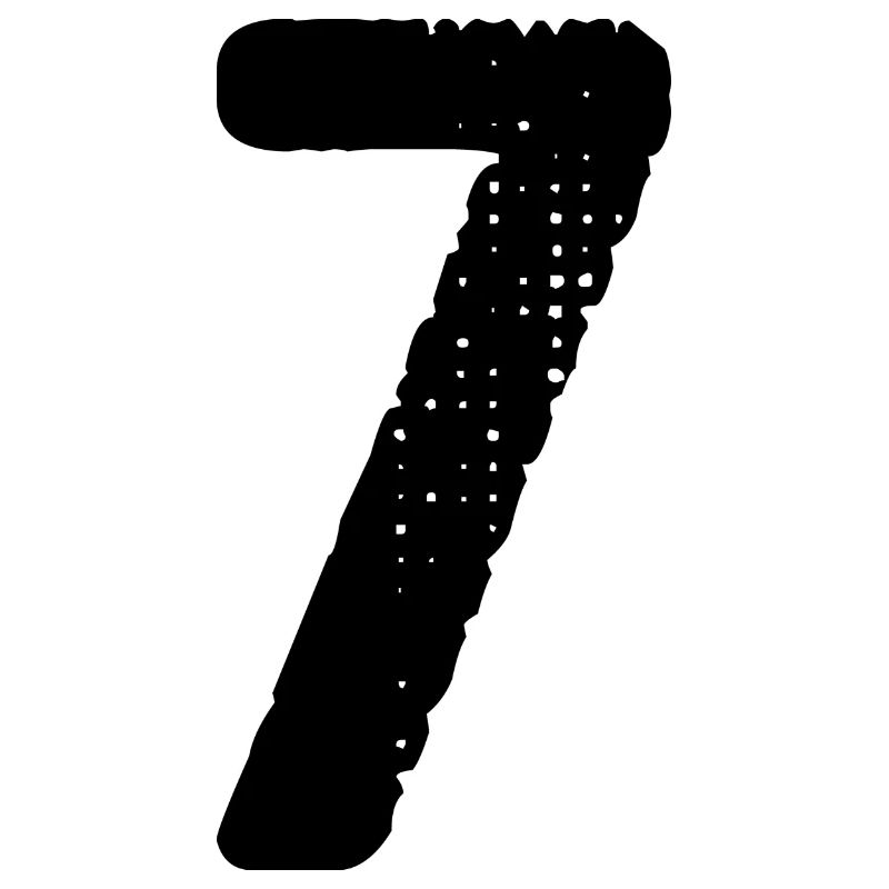 7 Number jersey