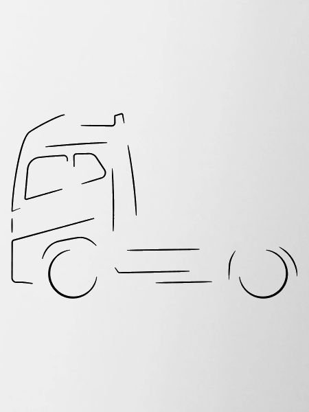 Truck silhouette
