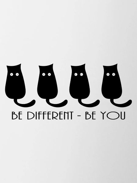 BE DIFFERENT - BE YOU