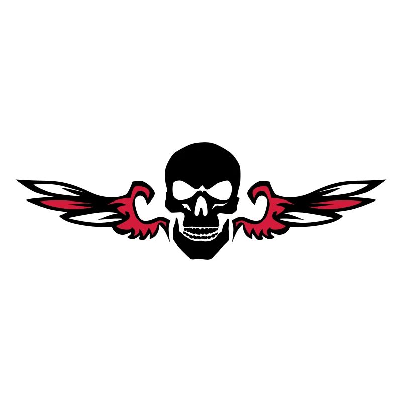 dead death head skull go