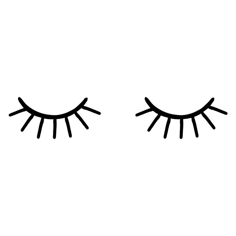 Les yeux fermés