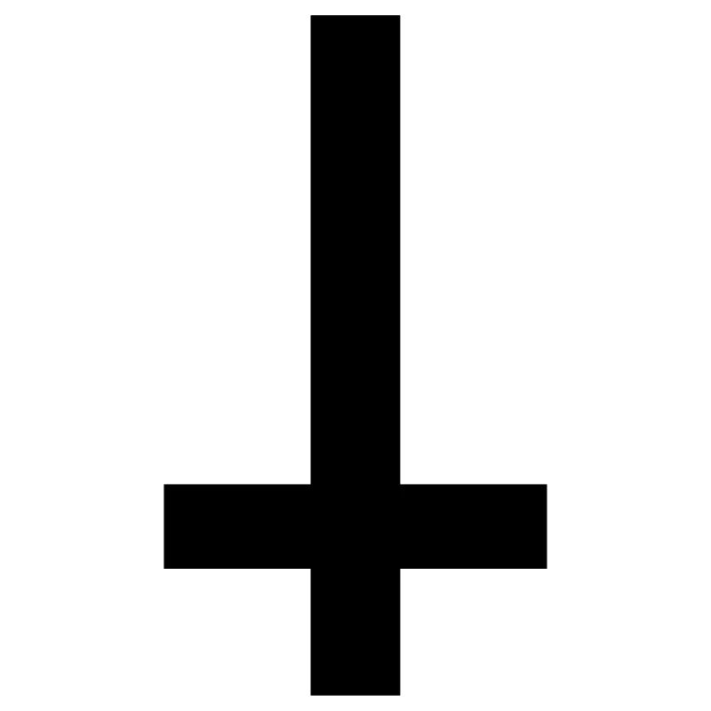 Croix Antichrist 1C inversé